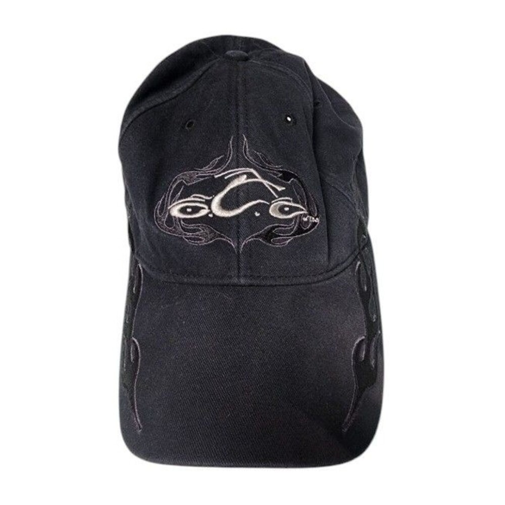 Orange County Choppers Bio-Domes Black Embroidered Baseball Cap